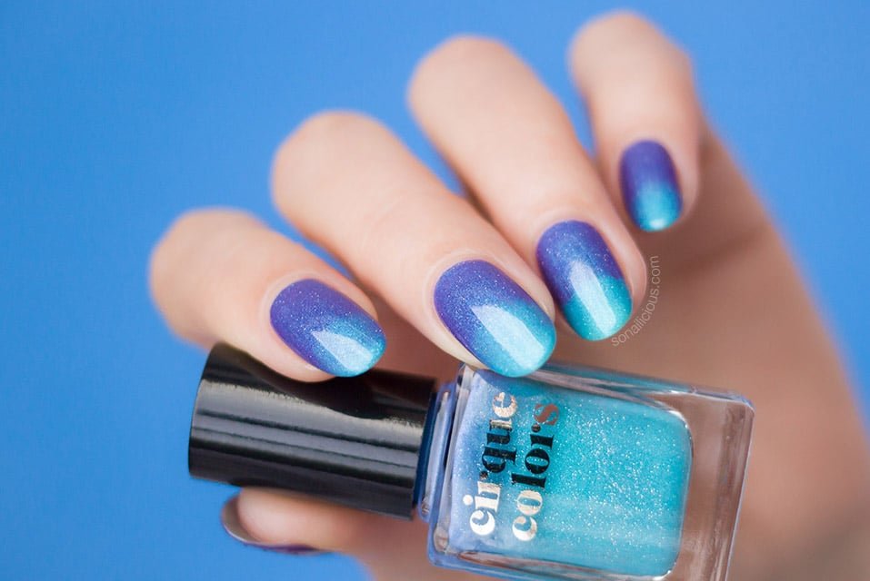 esmalte que cambia de color con la temperatura