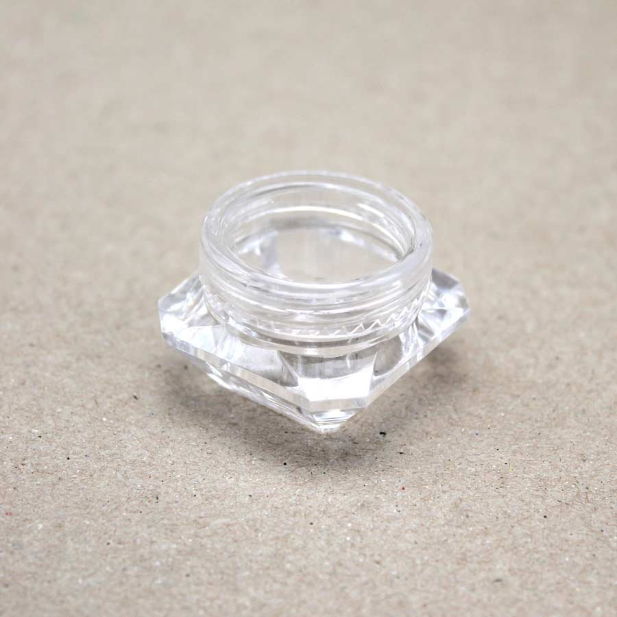 frasco metacrilato diamante
