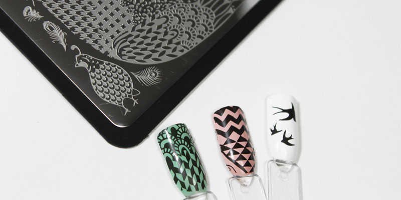 Placas de estampación para uñas Curali Nail Stamping