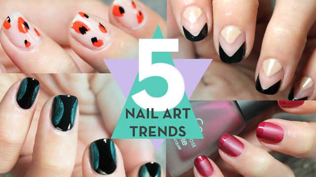 5 tendencias de uñas 2016 paso a paso tutorial