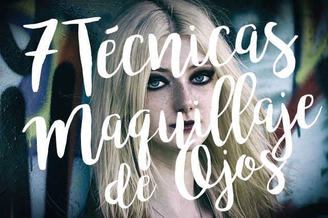 7 tecnicas de maquillaje de ojos para principiantes