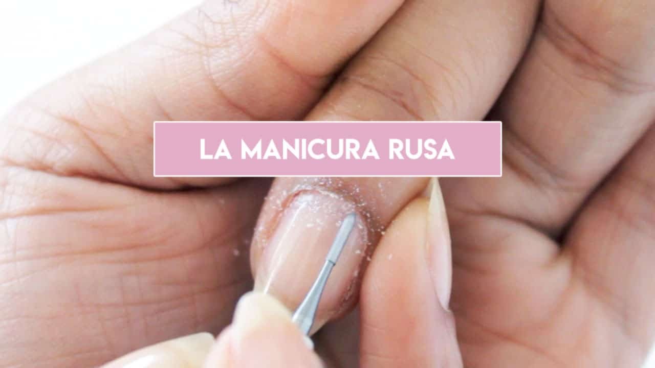 manicura rusa paso a paso