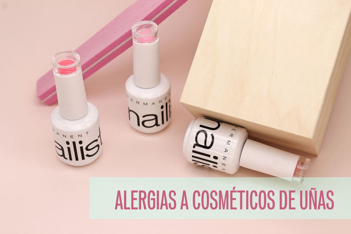 alergia a productos de uñas