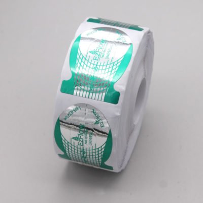 molde para uñas con forma de rana