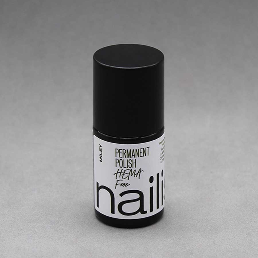esmalte semipermanente HEMA Free manicura francesa blanco roto