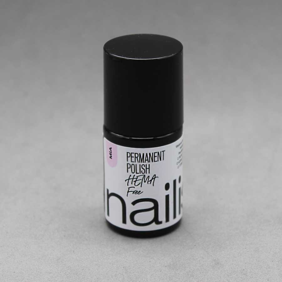 frasco de esmalte semipermanente HEMA Free color rosa pastel