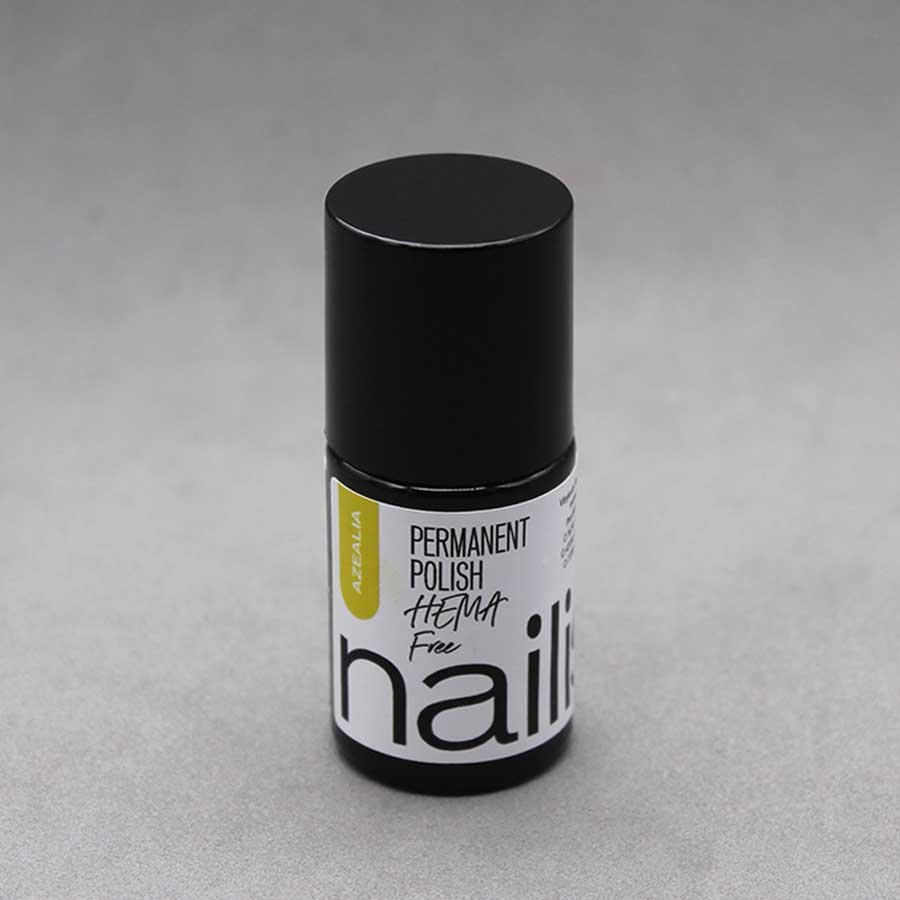 esmalte semipermanente amarillo lima Azelaia Nailistas