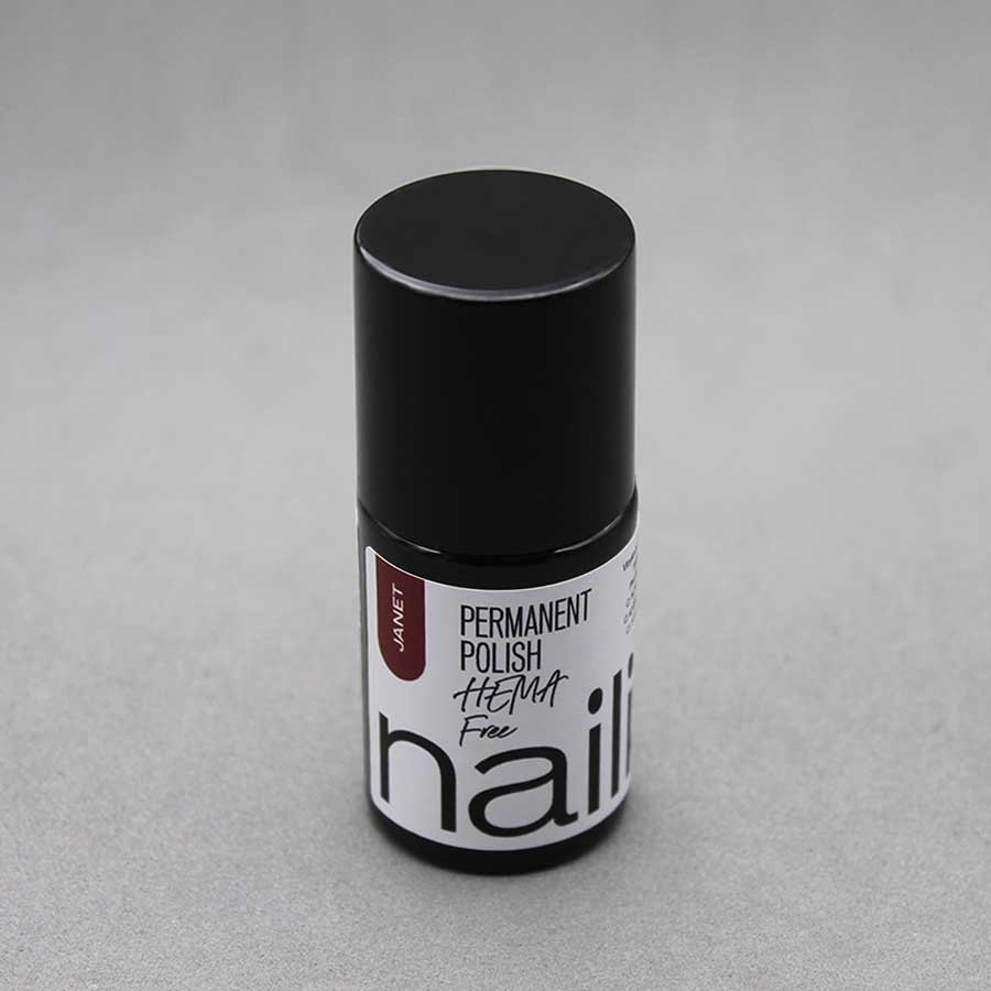 esmalte semipermanente color marrón Janet de Nailistas