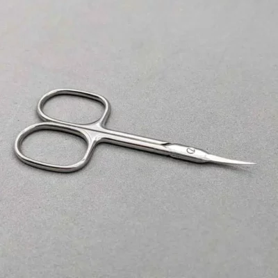 Tijeras para cortar cutículas de precisión en acero inoxidable