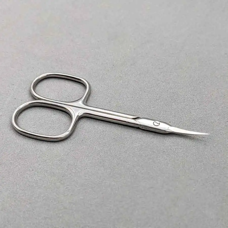 Tijeras para cortar cutículas de precisión en acero inoxidable